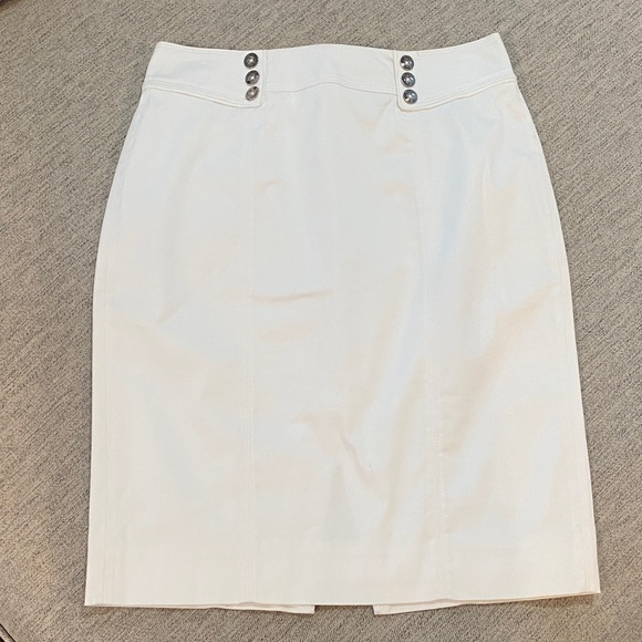 White House Black Market Dresses & Skirts - WHBM White Pencil Skirt
